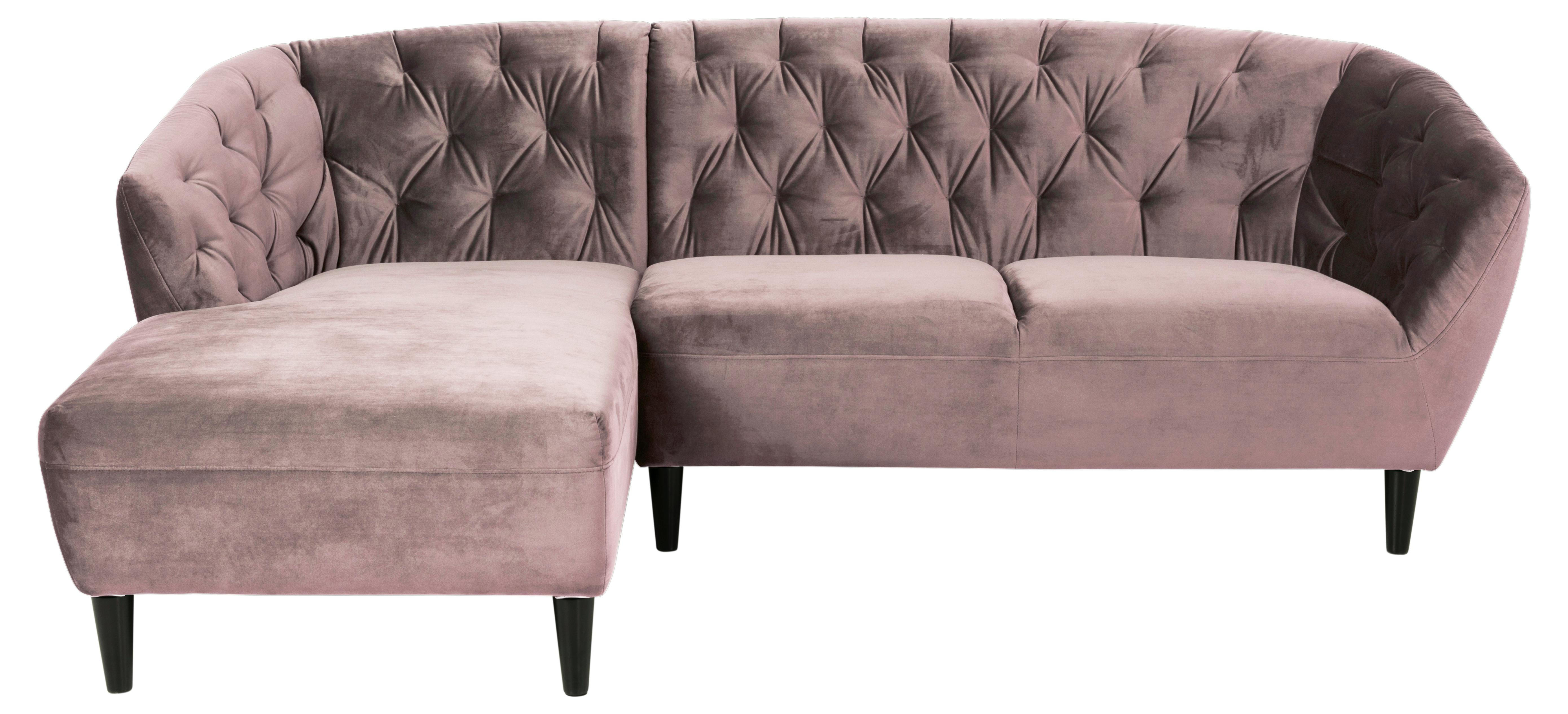 Chesterfield Sofa Rosa Samt