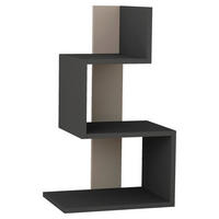 BEISTELLTISCH in Holzwerkstoff  - Anthrazit/Beige, Design, Holzwerkstoff (42/72/30cm) - Livetastic
