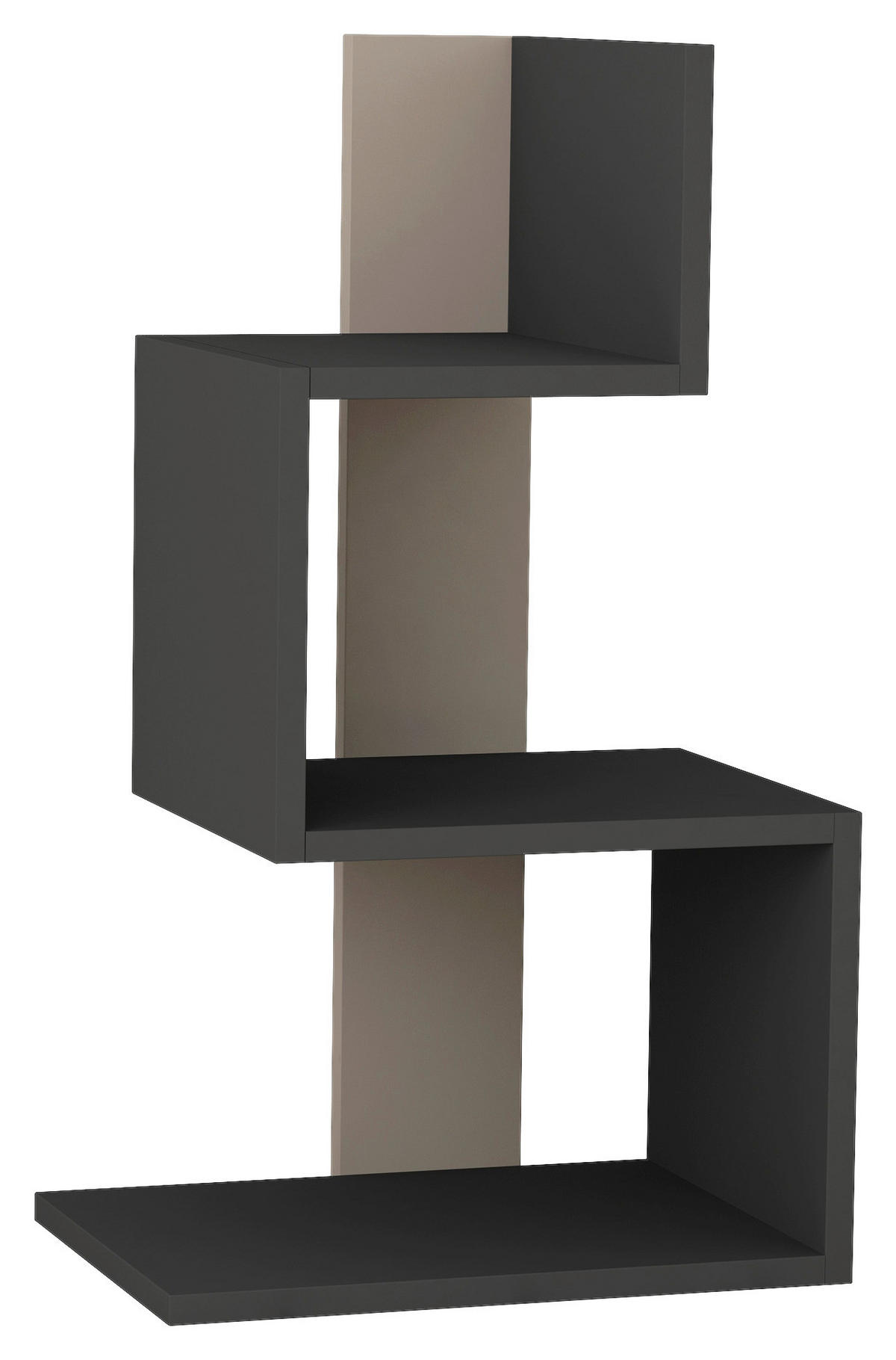 BEISTELLTISCH in Holzwerkstoff  - Anthrazit/Beige, Design, Holzwerkstoff (42/72/30cm) - Livetastic