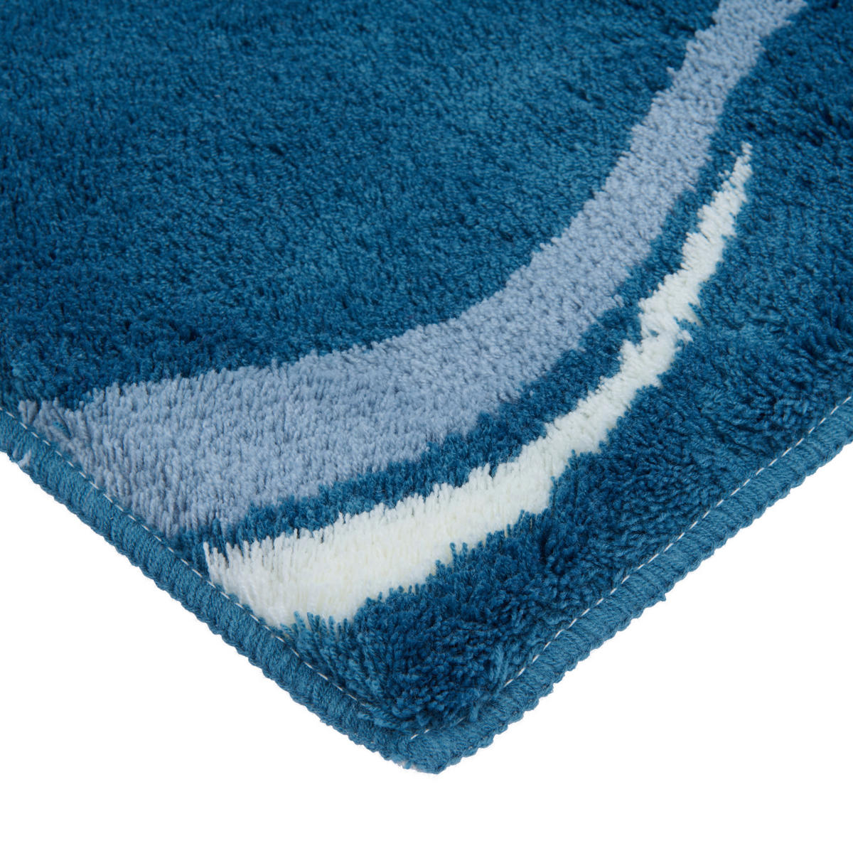 KOBEREC DO KOUPELNY, 55/65 cm - tmavě modrá, Design, textil/plast (55/65cm) - Kleine Wolke