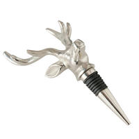 FLASCHENVERSCHLUSS - Silberfarben, Basics, Metall (7/19cm) - Ambia Home