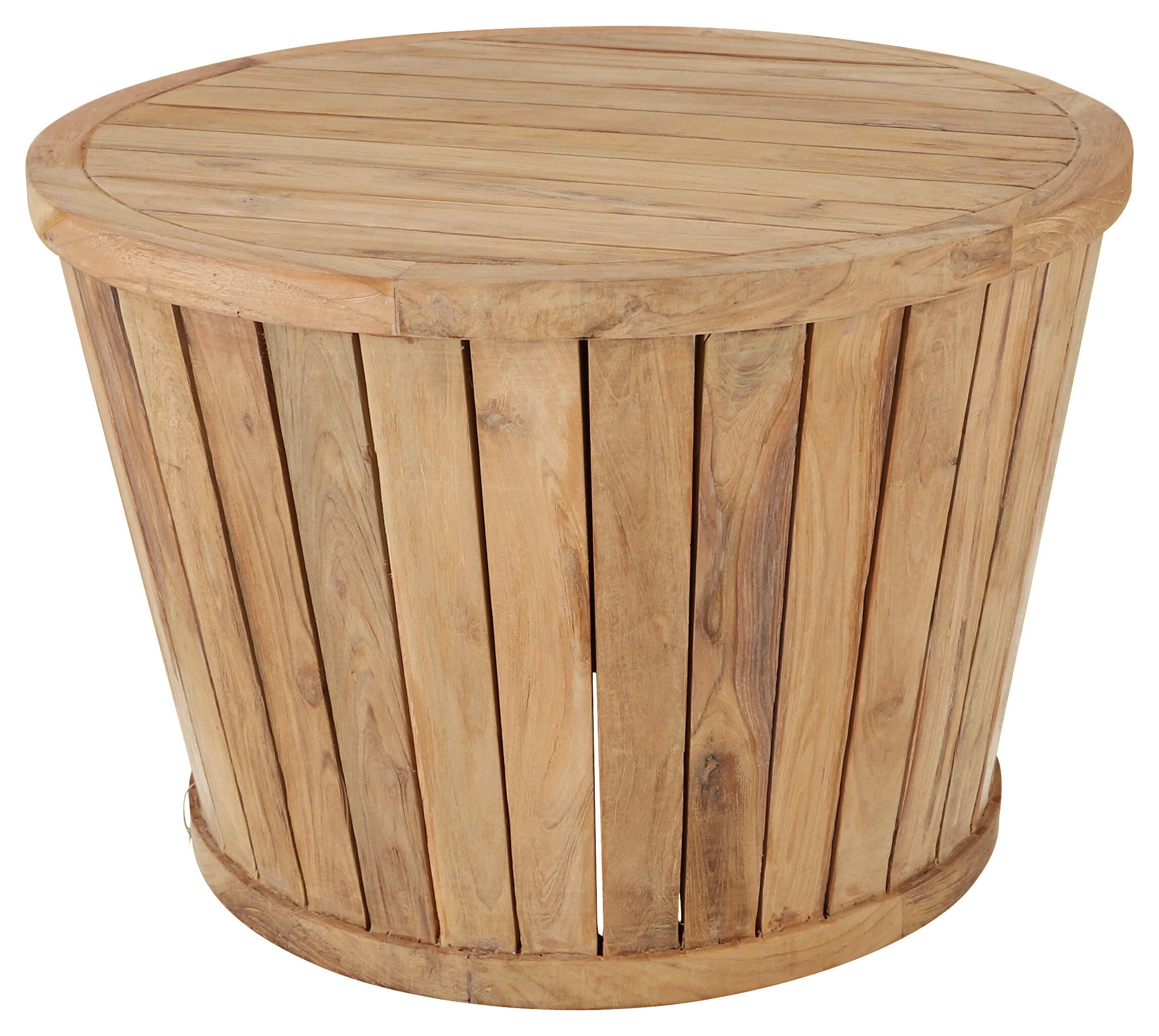 GARTENBEISTELLTISCH Holz  - Naturfarben, KONVENTIONELL, Holz (63/43cm) - Jan Kurtz