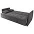 SCHLAFSOFA in Textil, Holzwerkstoff Grau - Silberfarben/Grau, Trend, Holzwerkstoff/Kunststoff (216/95/95cm) - Carryhome SCHLAFSOFA in Textil, Holzwerkstoff Grau - Silberfarben/Grau, Trend, Holzwerkstoff/Kunststoff (216/95/95cm) - Carryhome