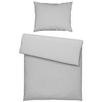 WENDEBETTWÄSCHE E-Luca Renforcé 140/200 cm  - Hellgrau/Grau, KONVENTIONELL, Textil (140/200cm) - Esprit