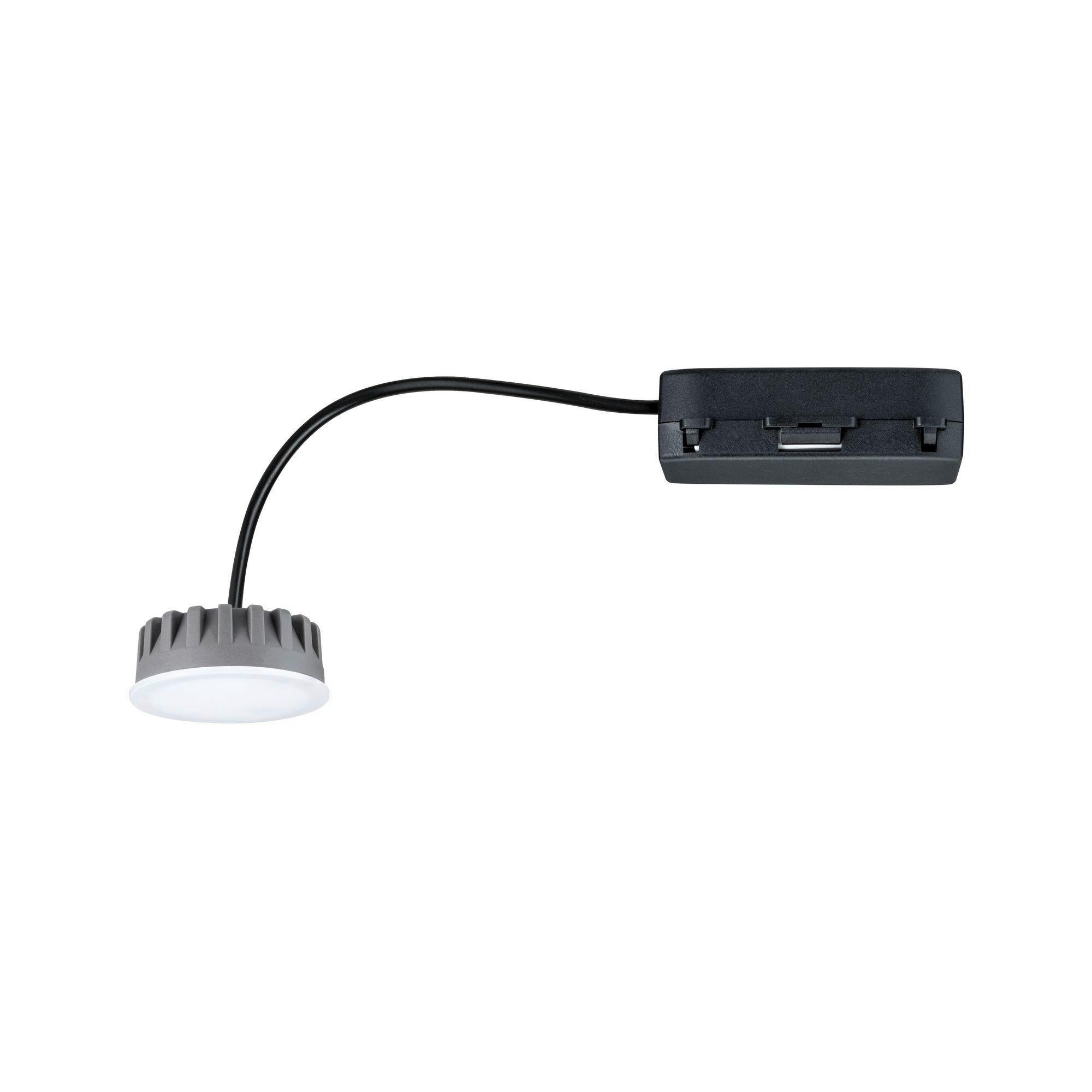 DECKENLEUCHTE 93079 5,0/3,5 cm   - Creme, Basics, Kunststoff (5,0/3,5cm) - Paulmann