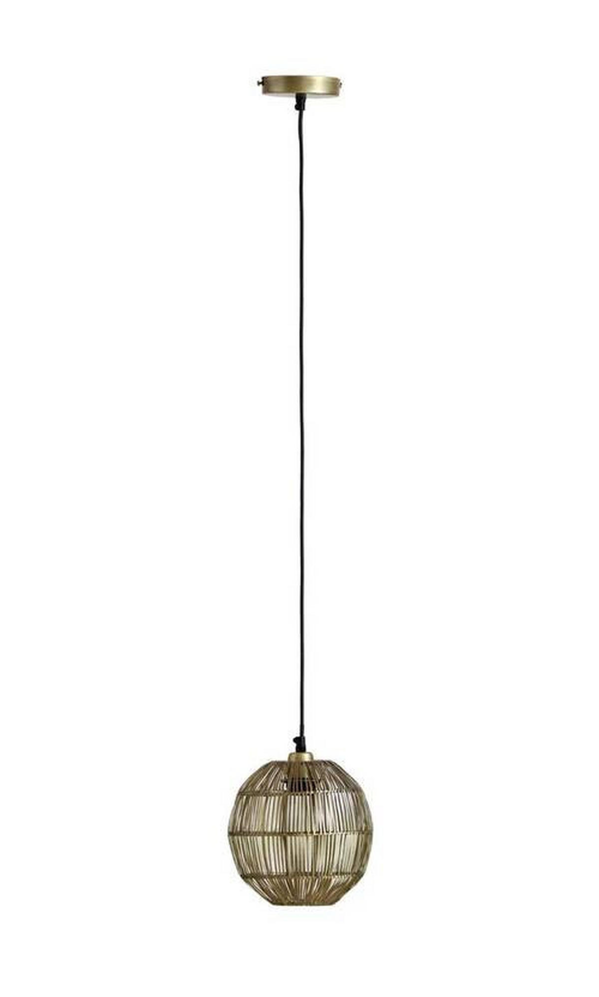 HÄNGLAMPA 20/120 cm  - mässingsfärgad, Klassisk, metall (20/120cm) - Globo