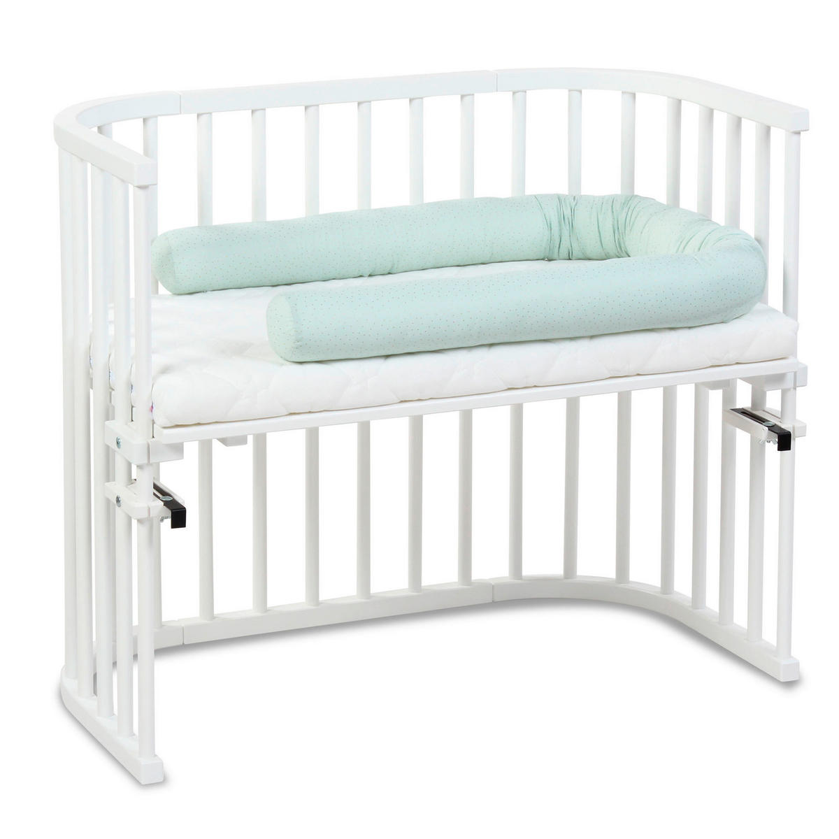 NESTCHENSCHLANGE BABY BAY  180/9/9 cm   - Mintgrün, Basics, Textil (180/9/9cm) - Babybay