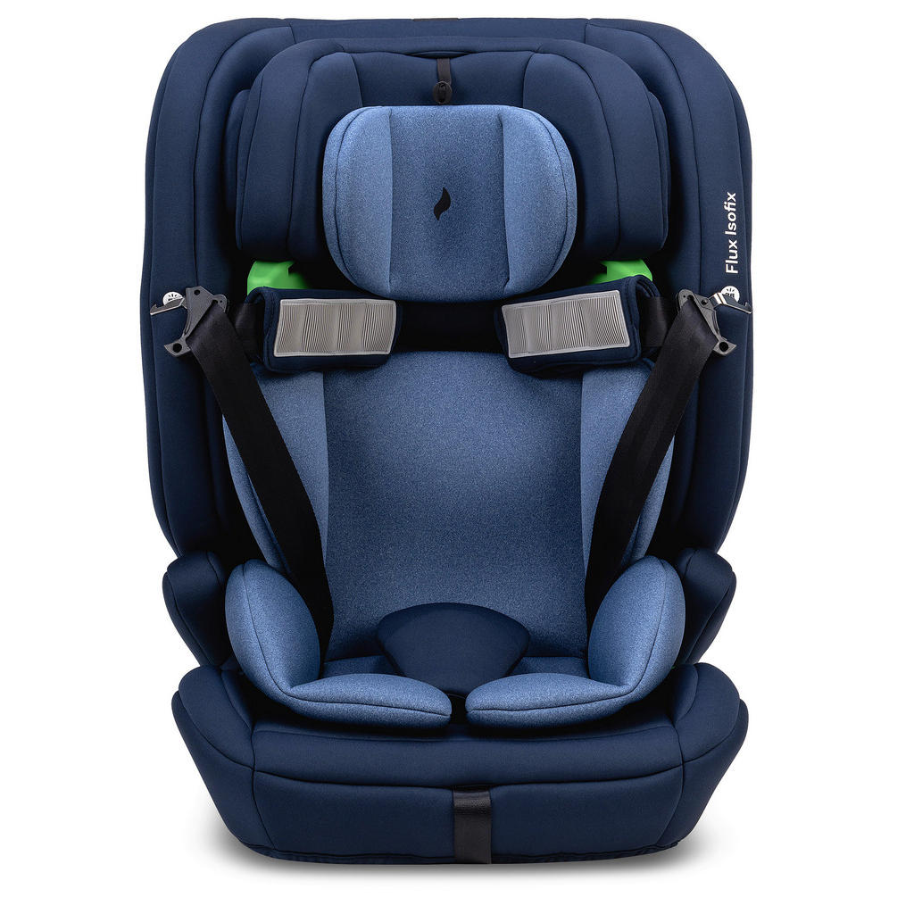 Thumbnail - Osann Kinderautositz Flux Isofix ECE R 129 i-SIZE, Blau, Dunkelblau, Textil, Füllung: Polyester, 44x61.5x47 cm, ECE R 12...