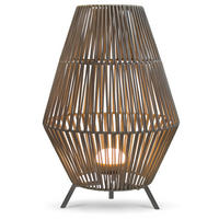 AUßENSTEHLEUCHTE Conta 48/72/48 cm   - Taupe, Natur, Kunststoff (48/72/48cm) - New Garden