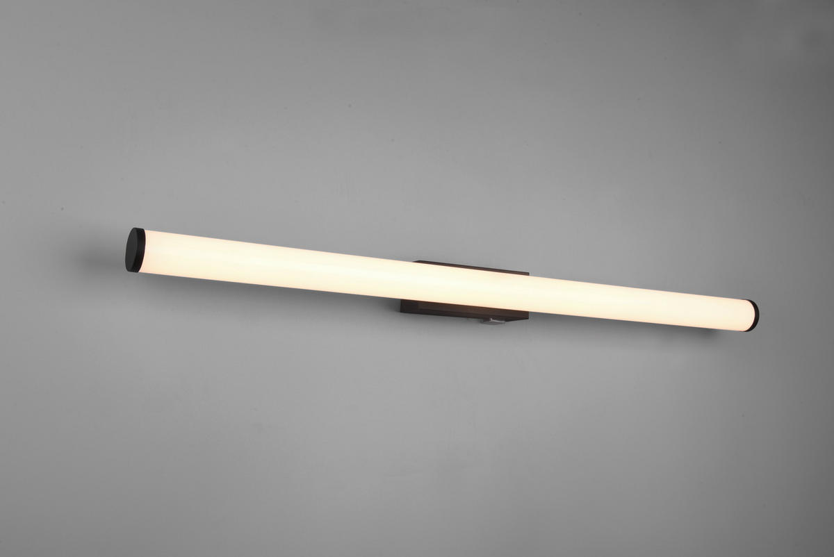 BADEZIMMER-WANDLEUCHTE 80/5,5 cm   - Schwarz/Weiß, Basics, Kunststoff/Metall (80/5,5cm) - Trio Leuchten