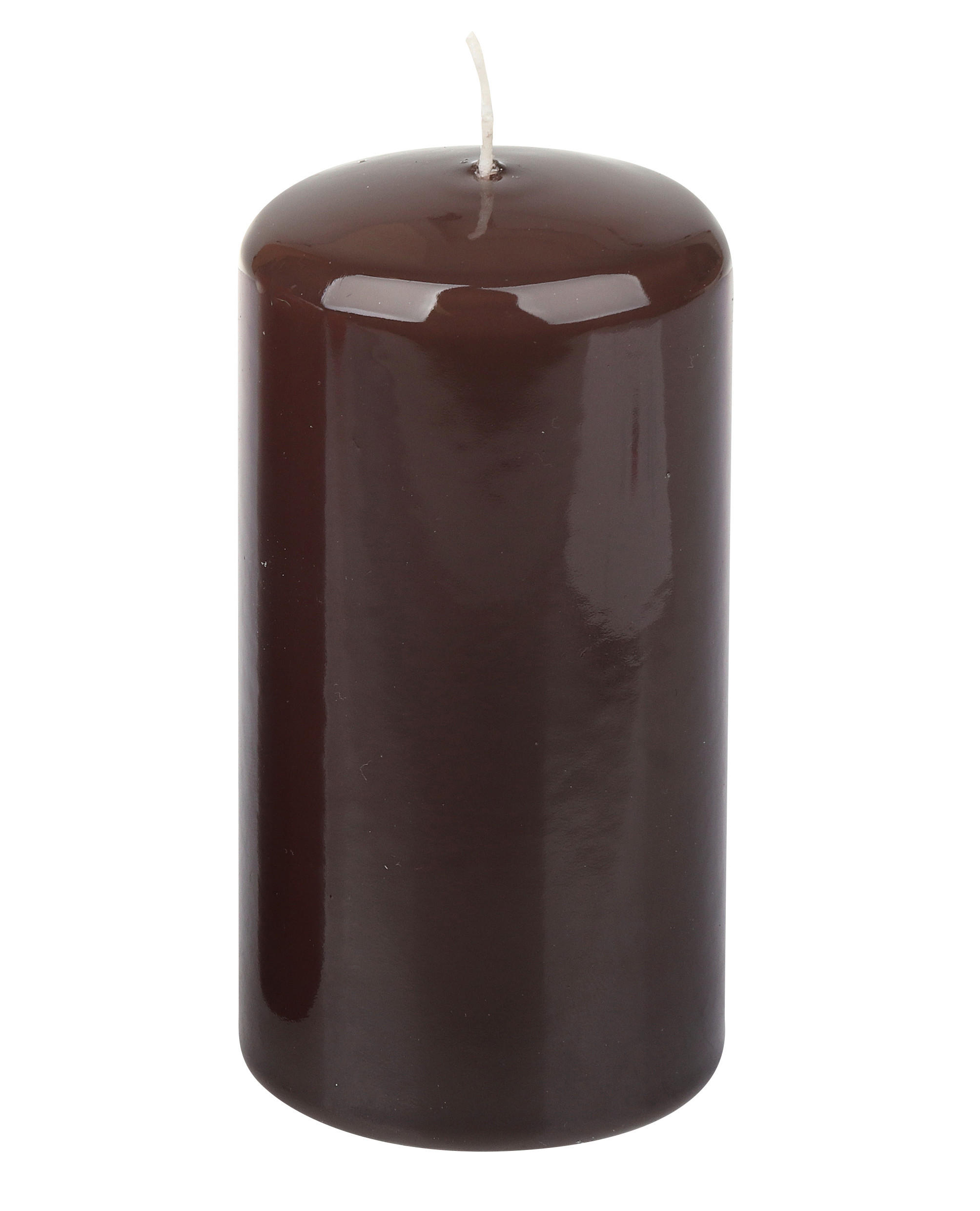 KERZE - Braun, Basics, Paraffin (5,7/11,0cm) - Ambia Home