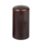 KERZE - Braun, Basics, Paraffin (5,7/11,0cm) - Ambia Home