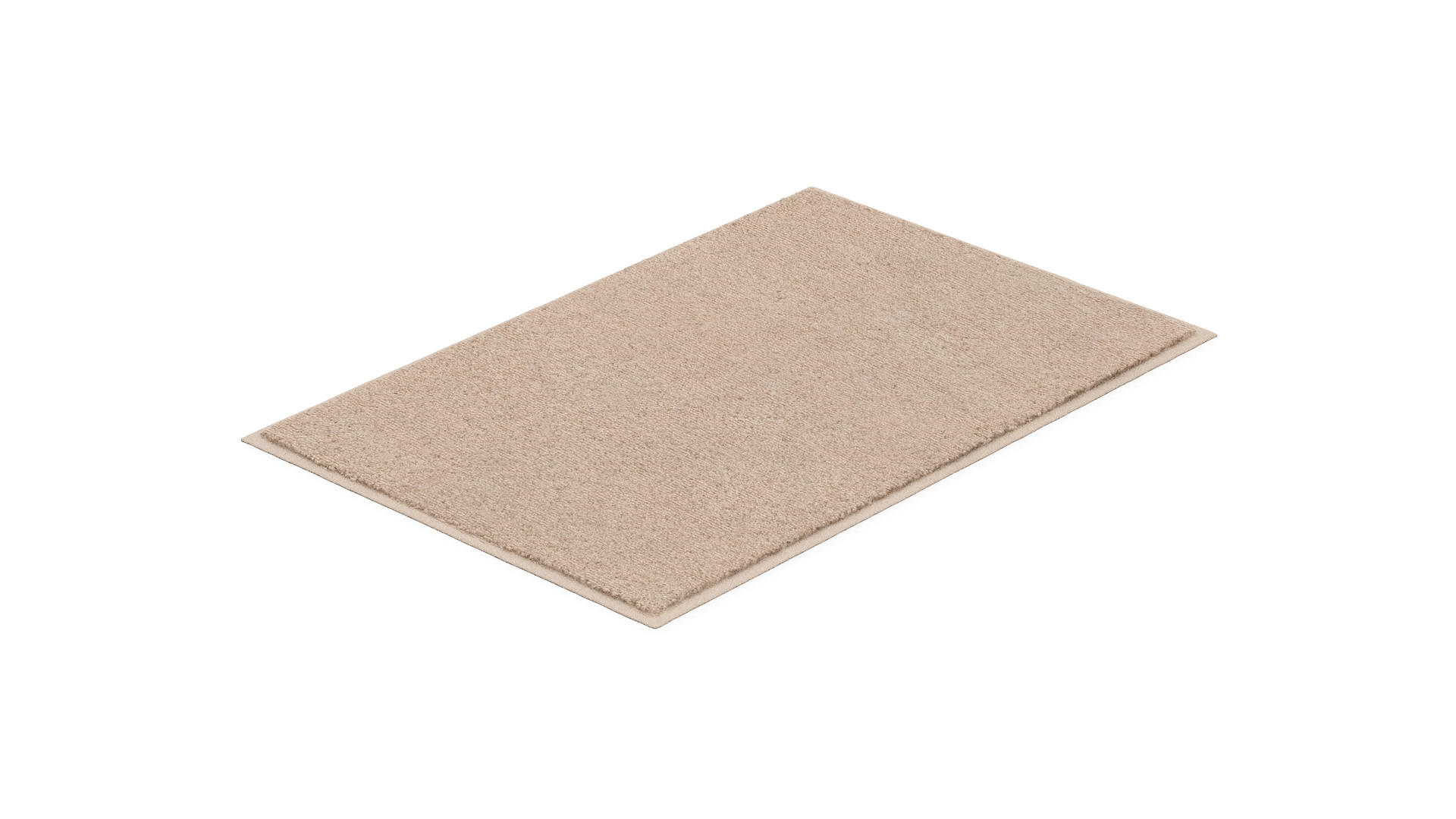 BADEMATTE Beige 60/90 cm  - Beige, Basics, Kunststoff/Textil (60/90cm) - Grund
