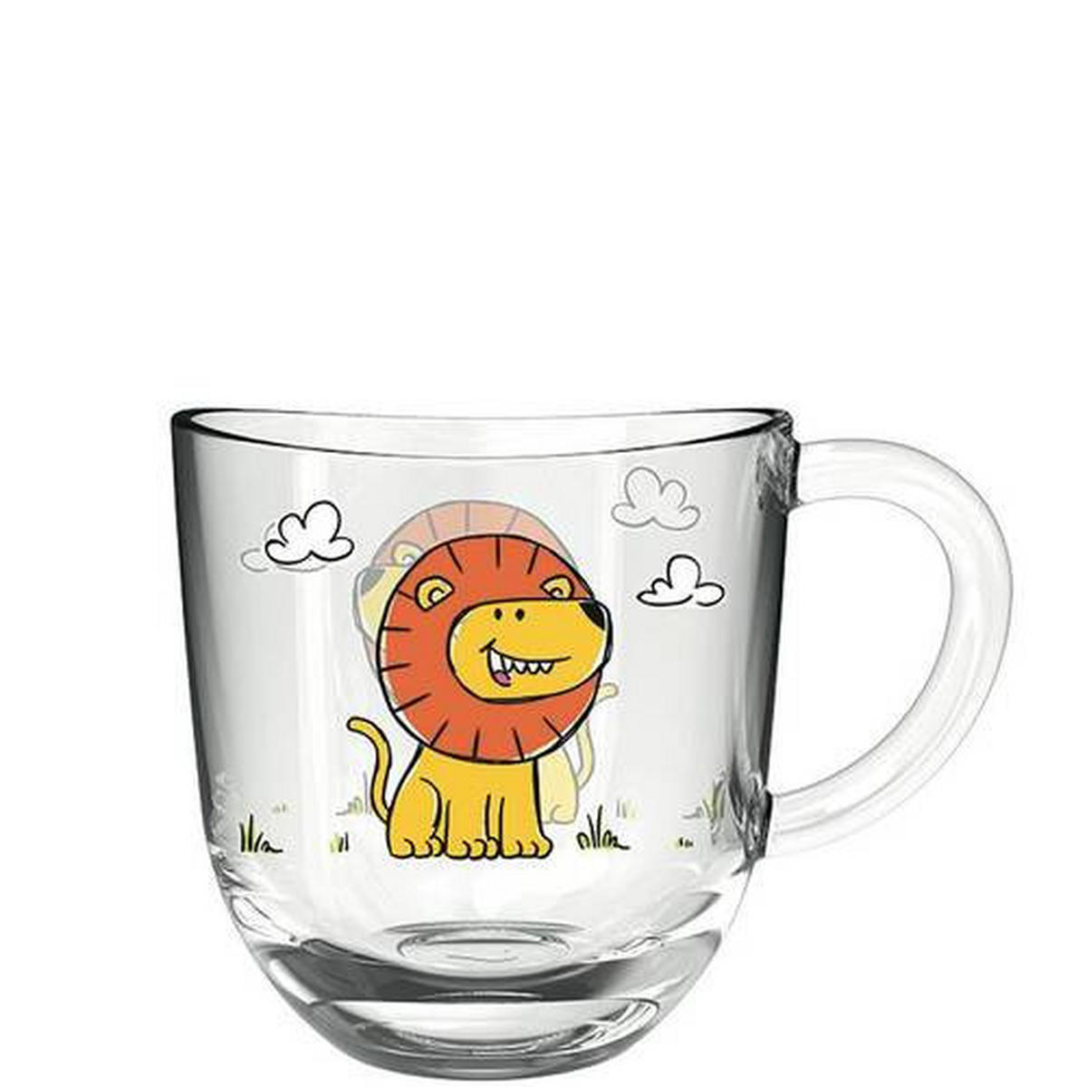 TASSENSET 6-teilig  - Transparent, Trend, Glas (13,60/14,10/8,70cm) - Leonardo