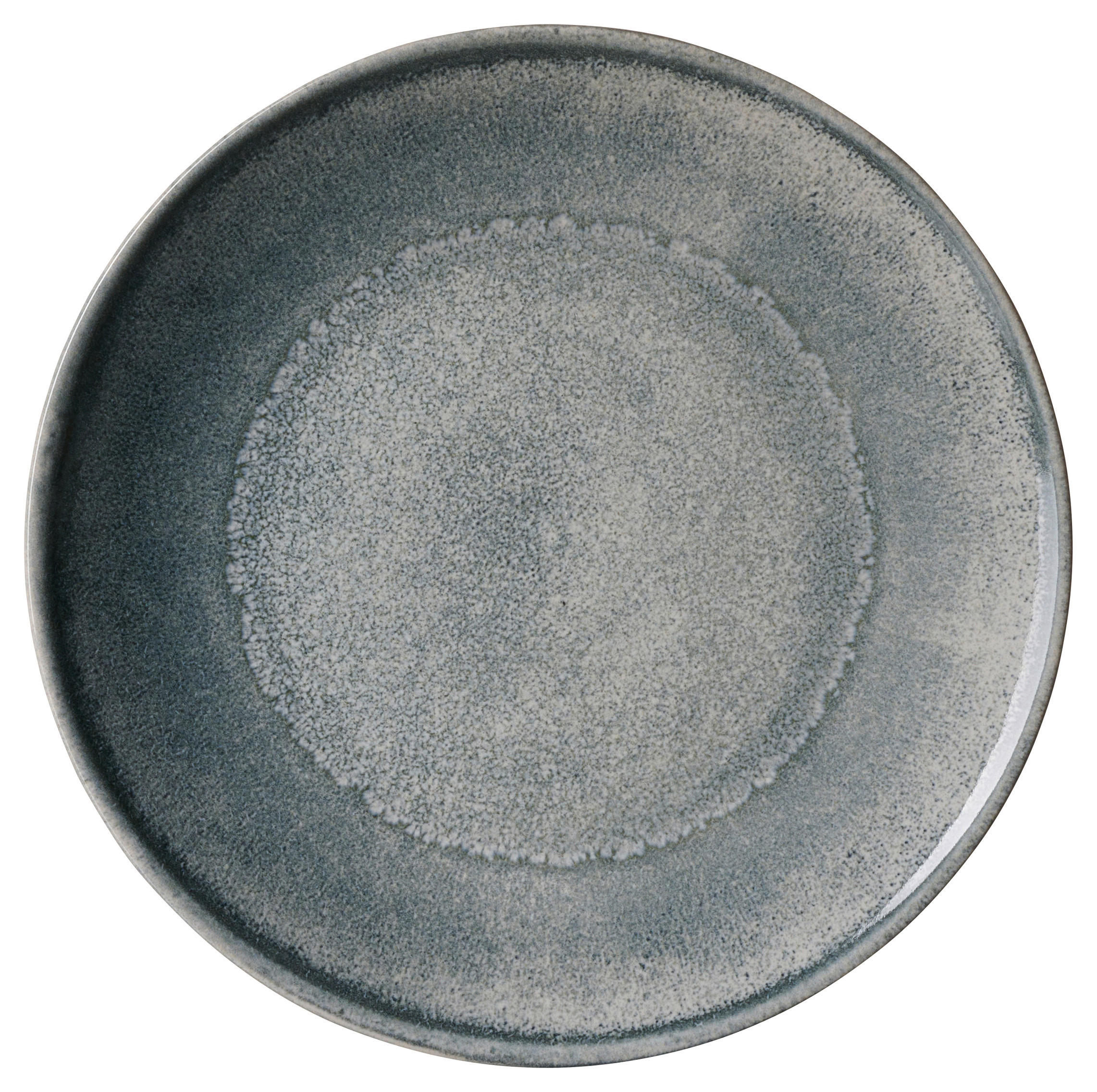 FRÜHSTÜCKSTELLER Graublau Grana  - Graublau, KONVENTIONELL, Keramik (20,5/1cm) - Ritzenhoff Breker