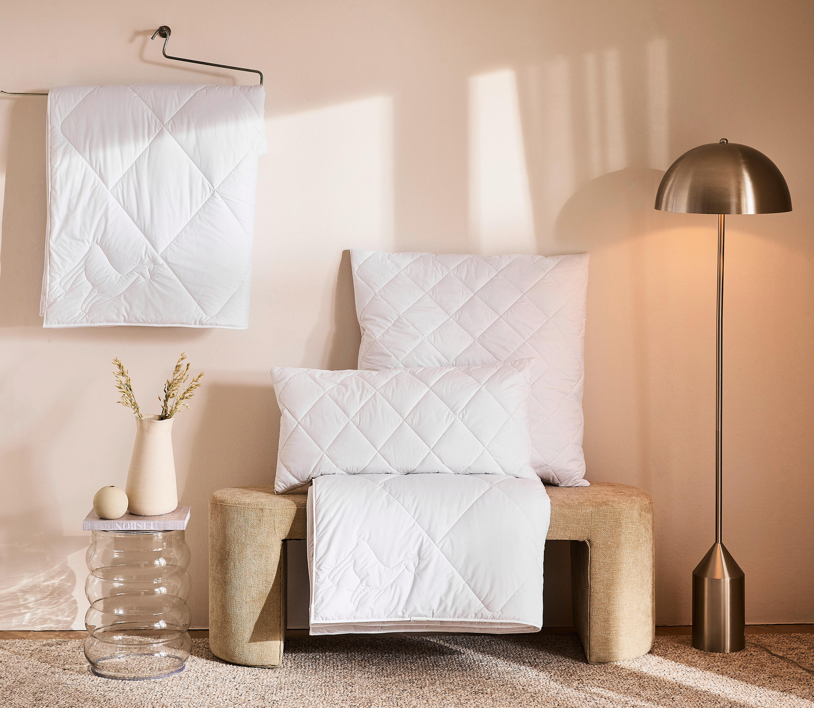 GANZJAHRESDECKE  Pasco  200/200 cm   - Weiß, Basics, Textil (200/200cm) - Sleeptex