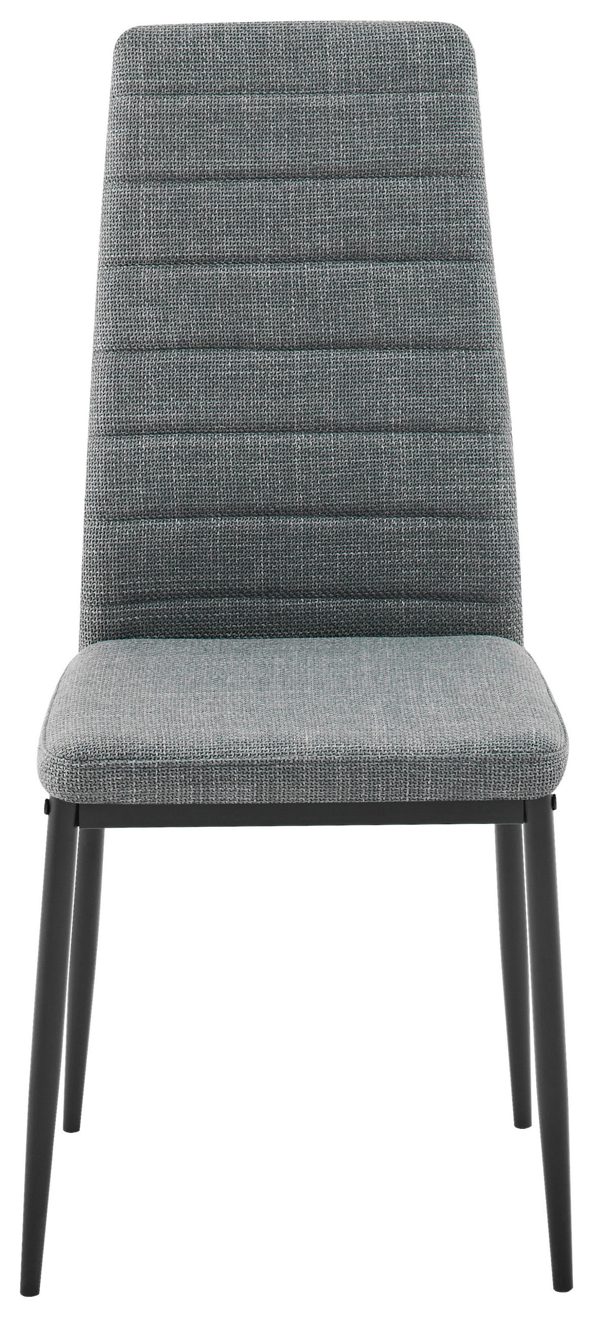 SZÉK fém, textil szürke  - fekete/szürke, Design, textil/fém (41/98/52cm) - Ti'me