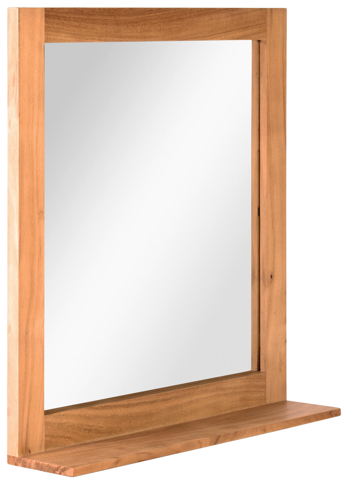 WANDSPIEGEL 68/75/15 cm  - Akaziefarben, MODERN, Glas/Holz (68/75/15cm) - Livetastic