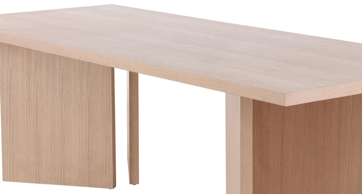 MATBORD i trä, trämaterial 240/100/74 cm   - beige, Design, trämaterial/trä (240/100/74cm) - Livetastic