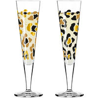 CHAMPAGNERGLAS Goldnacht 205 ml 2-teilig  - Transparent/Goldfarben, LIFESTYLE, Glas (7,2/24,0cm) - Ritzenhoff
