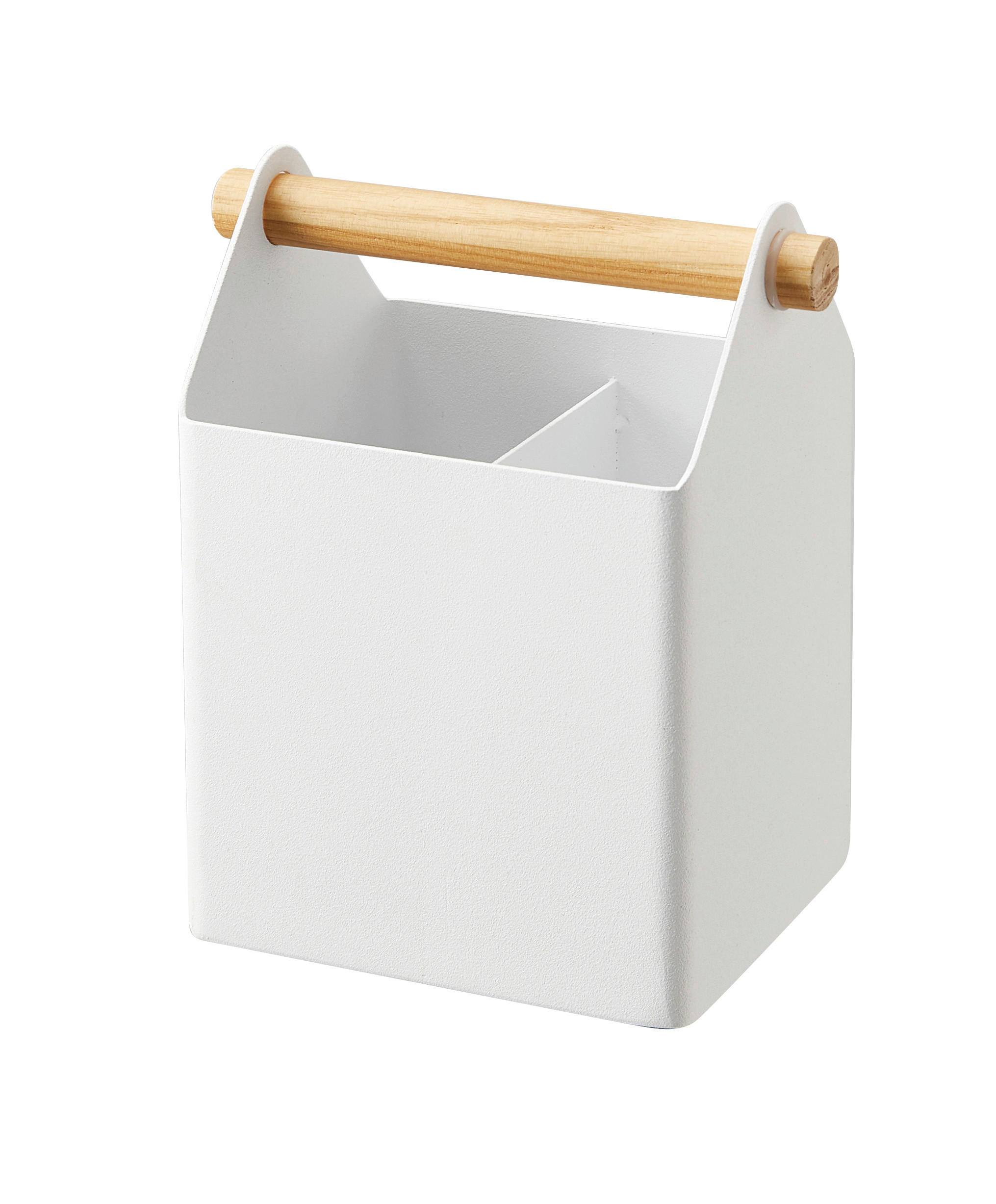 STIFTEHALTER 12/8,5/14,5 cm  in Weiss  - Weiss, Basics, Holz/Metall (12/8,5/14,5cm)
