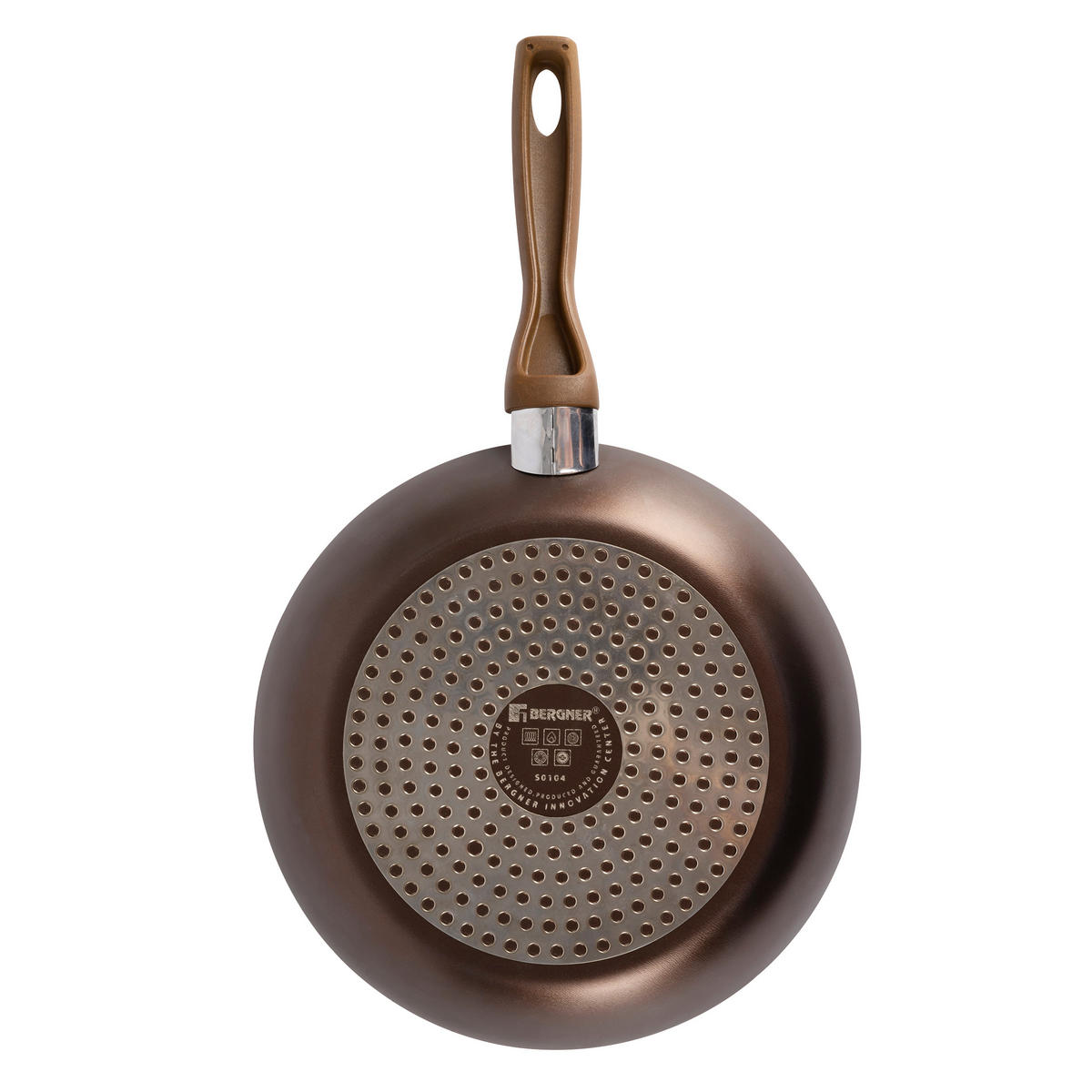 PFANNENSET Aluminium 3-teilig  - Braun/Weiß, Basics, Kunststoff/Metall (47/26/15cm)