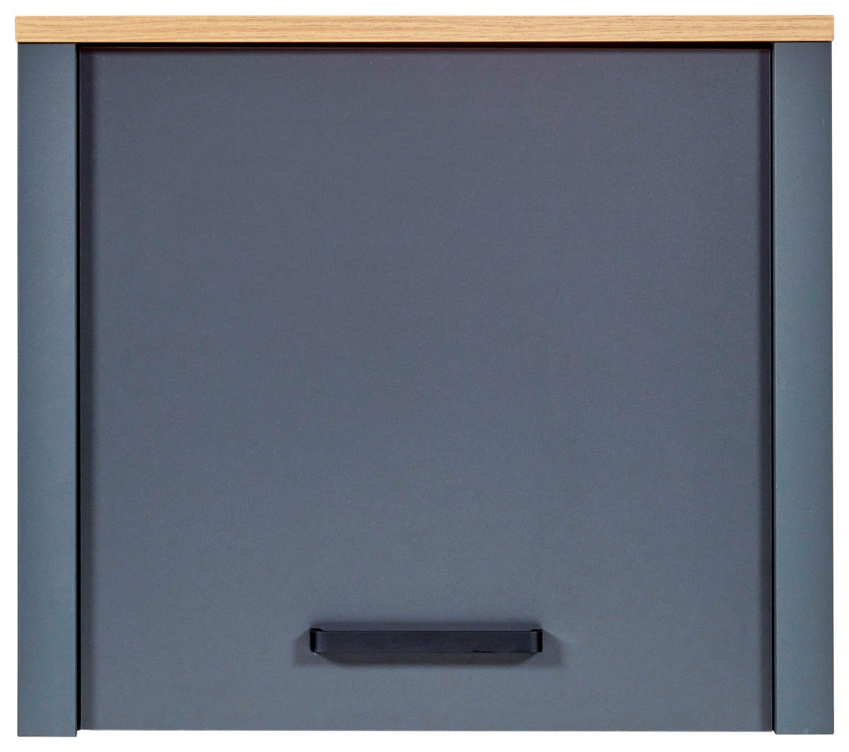 AUFSATZSCHRANK 70/60,5/60 cm   - Anthrazit/Schwarz, MODERN, Holzwerkstoff/Metall (70/60,5/60cm) - home24