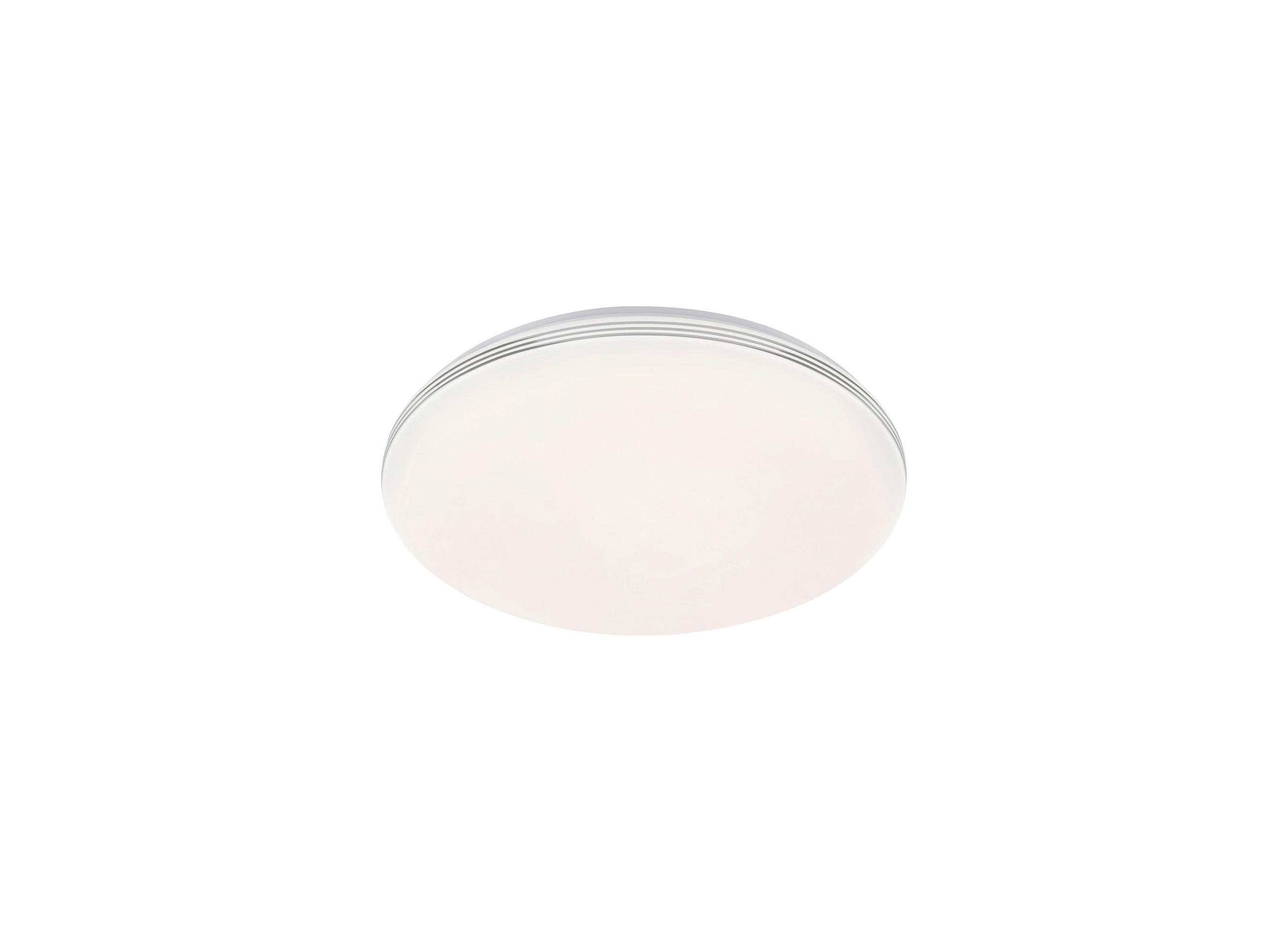 LED-DECKENLEUCHTE 21104 33 cm  - Weiß, KONVENTIONELL, Glas (33cm) - Fischer & Honsel