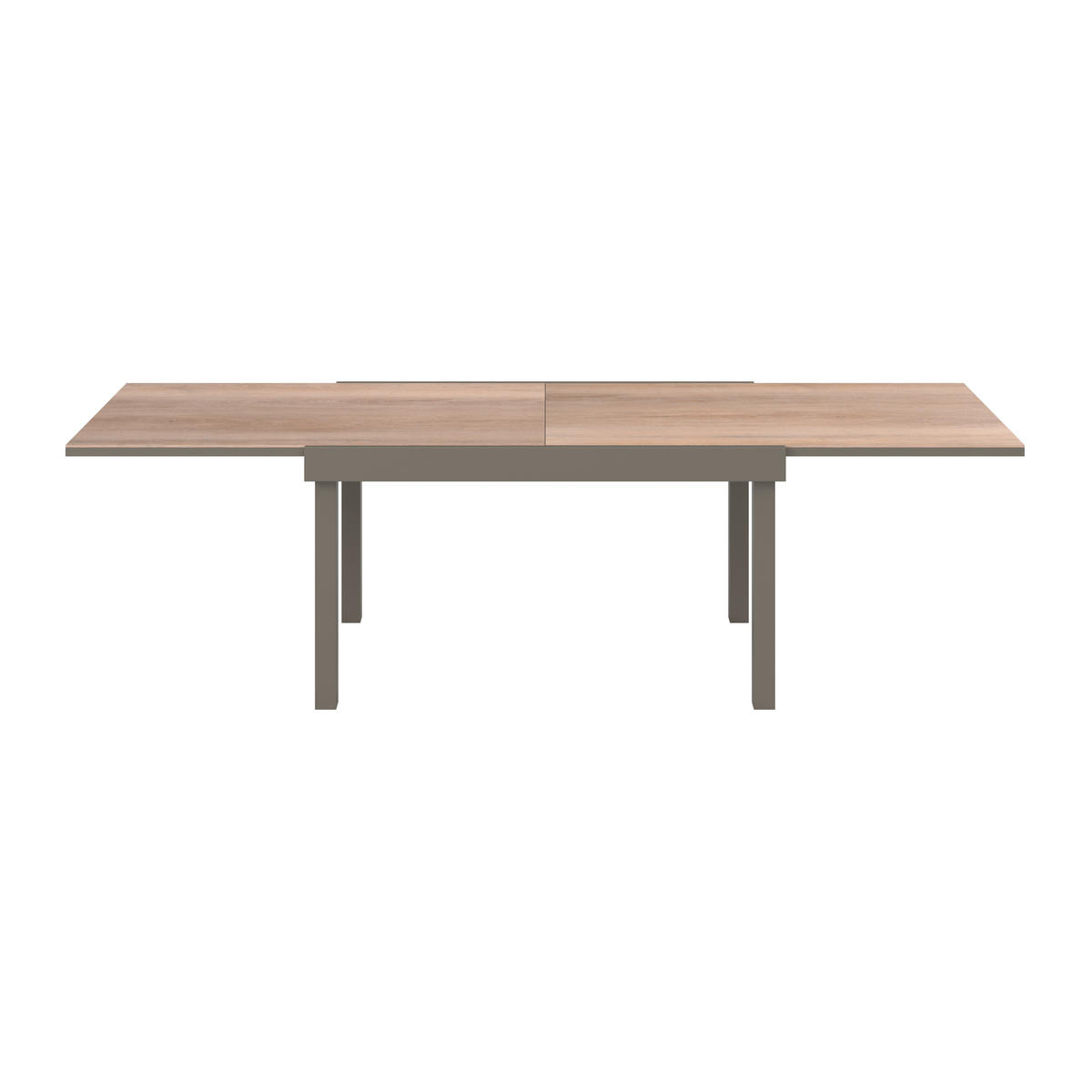 ZÁHRADNÝ STÔL, kov, plast, 135/270/75/90 cm135/270/75/90 cm - hnedá, Modern, kov/plast (135/270/75/90cm) - Ambia Garden