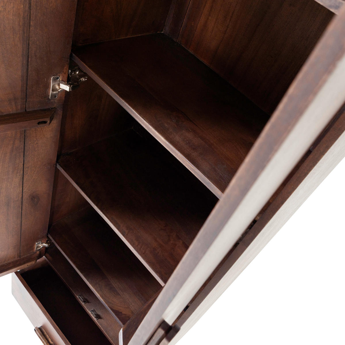 MEHRZWECKSCHRANK 60/200/35 cm  in Dunkelbraun  - Dunkelbraun, Design, Holz (60/200/35cm) - Livetastic