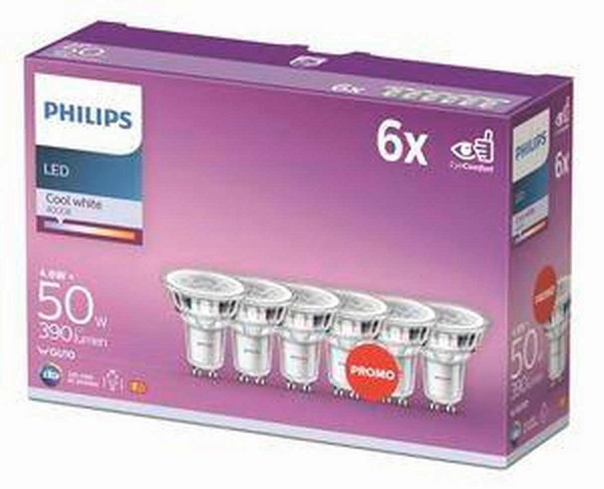 LED ŽARULJA  - prozirno, Basics, staklo (5.4/5.0/5.4cm) - Philips