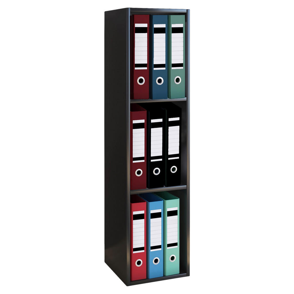 Aktenregal Offas Schwarz B 34 Cm