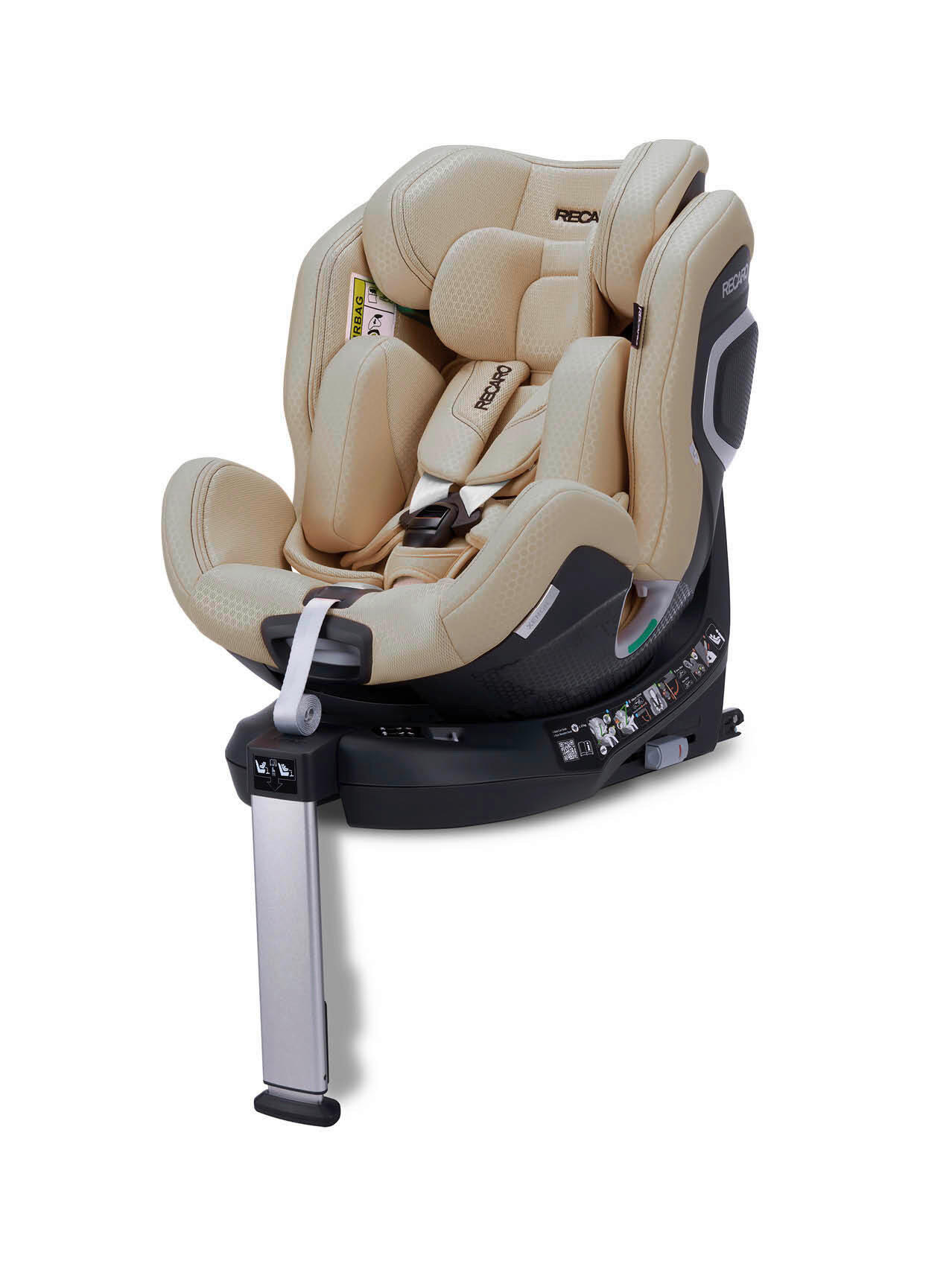 REBOARDER-KINDERSITZ Xenon 1  - Beigebraun, Basics, Kunststoff/Textil (44/58-77/58,5cm) - RECARO