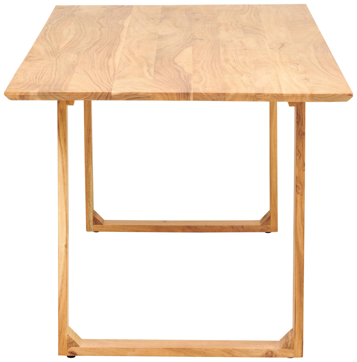 JEDÁLENSKÝ STÔL, akácia, farba akácie, 180/76/90 cm - farba akácie, Modern, drevo (180/76/90cm) - MID.YOU