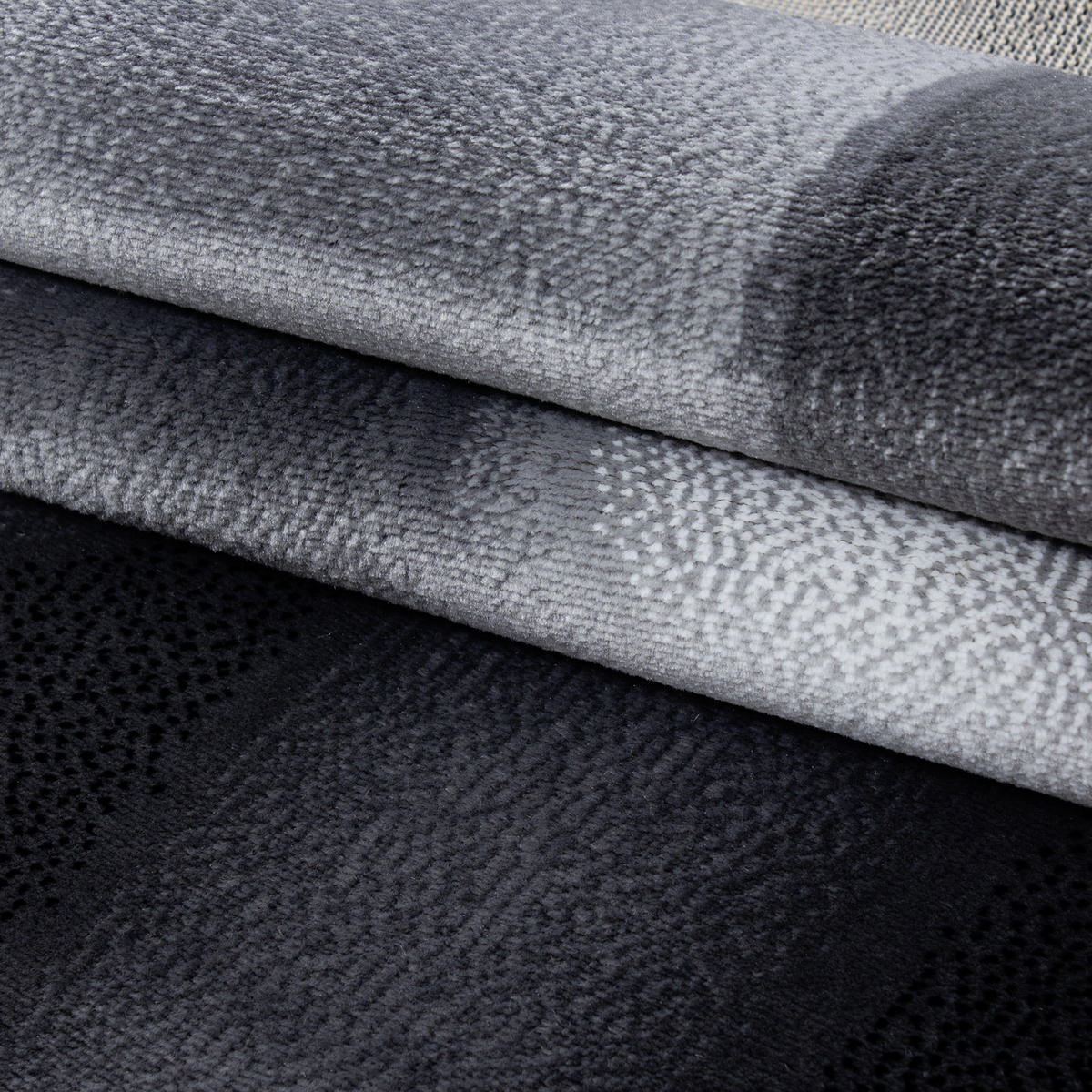 TKANÝ KOBEREC, 160/230 cm, čierna - čierna, Konventionell, textil (160/230cm) - Novel