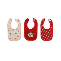 LÄTZCHEN 3-teilig  - Beige/Rot, Textil (18/30cm) - X-Mas