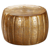 KLUBSKA MIZA, zlate barve  - zlate barve, Trendi, kovina (60/60/36cm) - MID.YOU