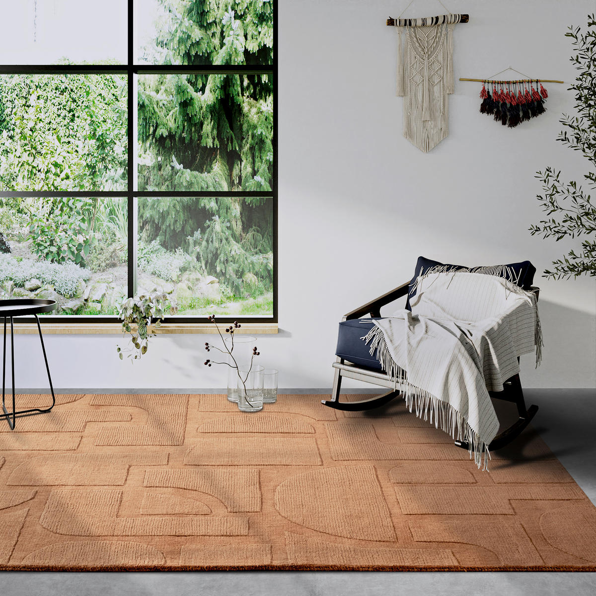HANDWEBTEPPICH 160/230 cm Kollektion 1906 Kupferfarben  - Kupferfarben, Basics, Textil (160/230cm) - Villeroy & Boch