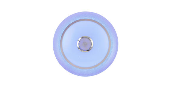 LED-DECKENLEUCHTE 38/8 cm - Chromfarben/Weiß, Trend, Kunststoff/Metall (38/8cm) - Novel