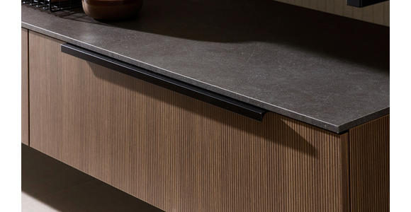 UNTERSCHRANK 168,5/25,2/49,5 cm   - Eiche dunkel/Dunkelgrau, KONVENTIONELL, Holzwerkstoff/Metall (168,5/25,2/49,5cm) - Dieter Knoll