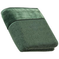 RUČNÍK, 50/100 cm, zelená - zelená, Basics, textil (50/100cm) - Vossen