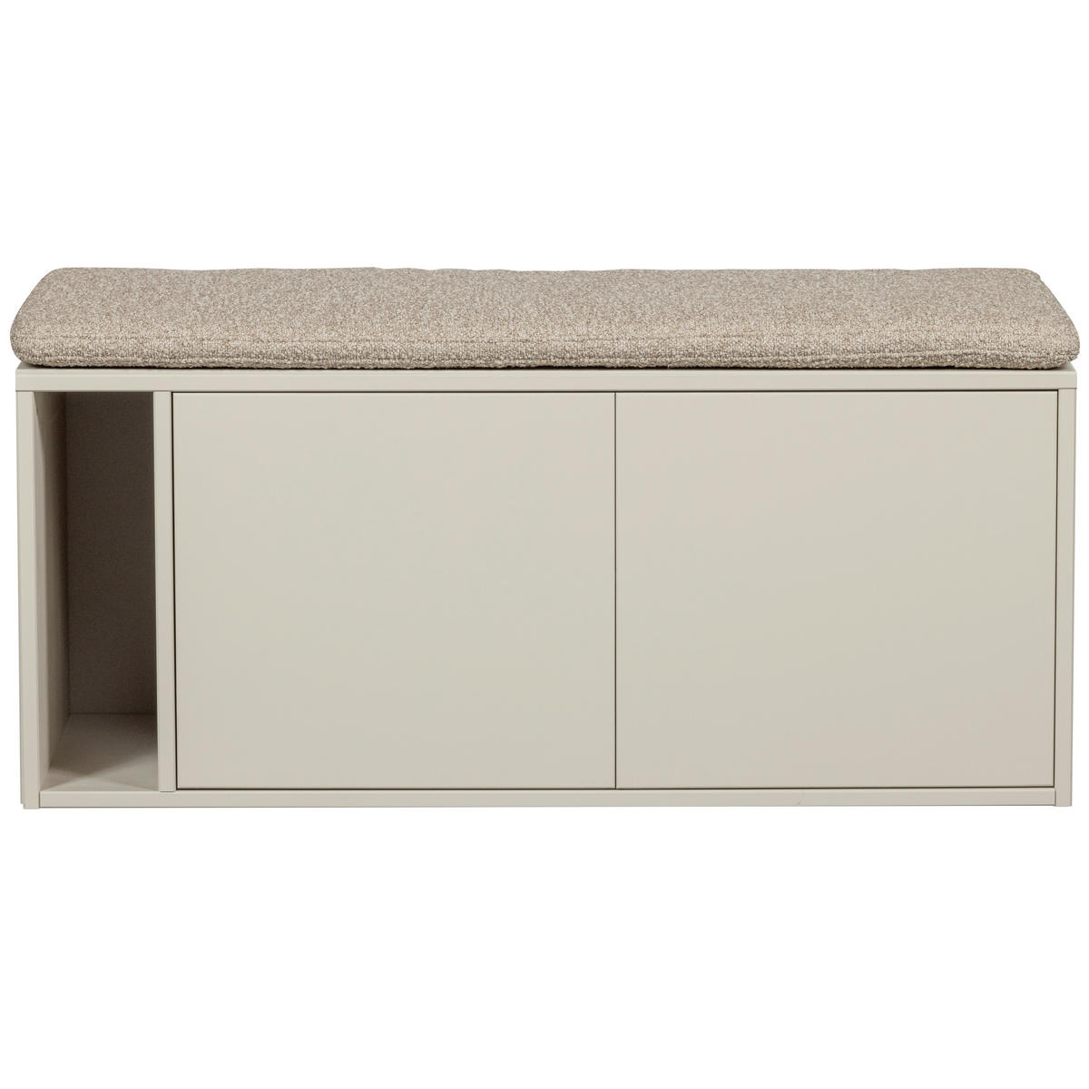 LOWBOARD Settle down 108/50/44 cm  stehend  - Grau, Design, Holz (108/50/44cm) - Livetastic