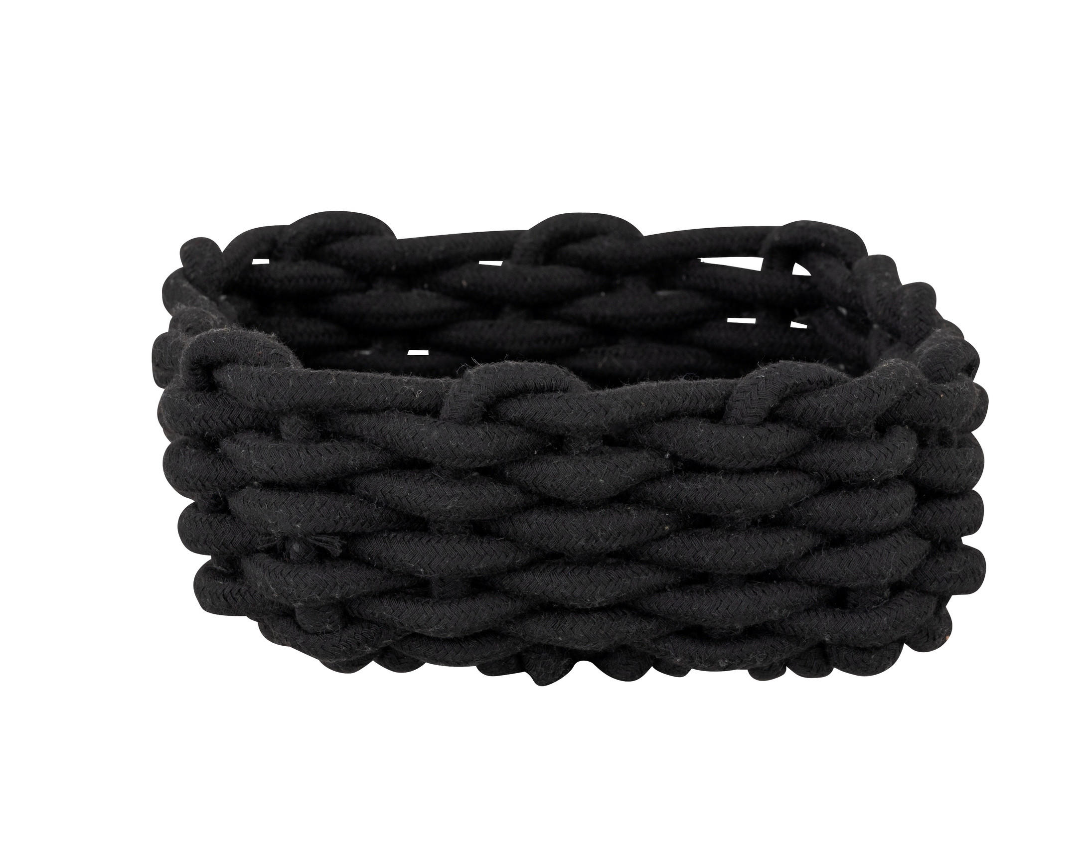 AUFBEWAHRUNGSKÖRBCHEN  - Schwarz, KONVENTIONELL, Textil (21,5/7,5/21,5cm) - Schöner Wohnen