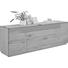 SIDEBOARD Wildeiche massiv gebürstet, lackiert Eichefarben, Schlammfarben - Schlammfarben/Eichefarben, Design, Glas/Holz (195/67/44cm) - Valnatura SIDEBOARD Wildeiche massiv gebürstet, lackiert Eichefarben, Schlammfarben - Schlammfarben/Eichefarben, Design, Glas/Holz (195/67/44cm) - Valnatura