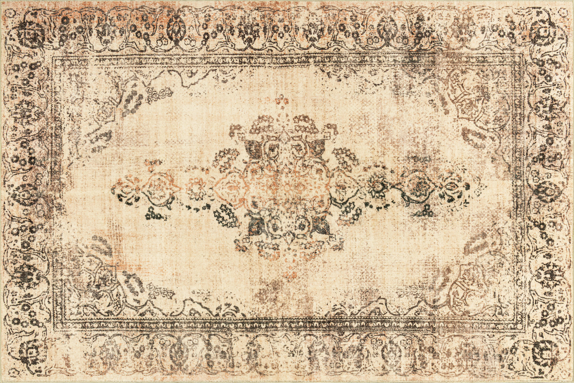 FLACHWEBETEPPICH 120/180 cm Lisora Beige  - Beige, LIFESTYLE, Kunststoff/Textil (120/180cm) - wash+dry