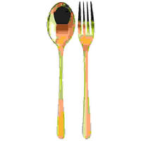 PRIBOR ZA SOLATO - zlate barve, Basics, kovina (21/13/4cm) - Sambonet