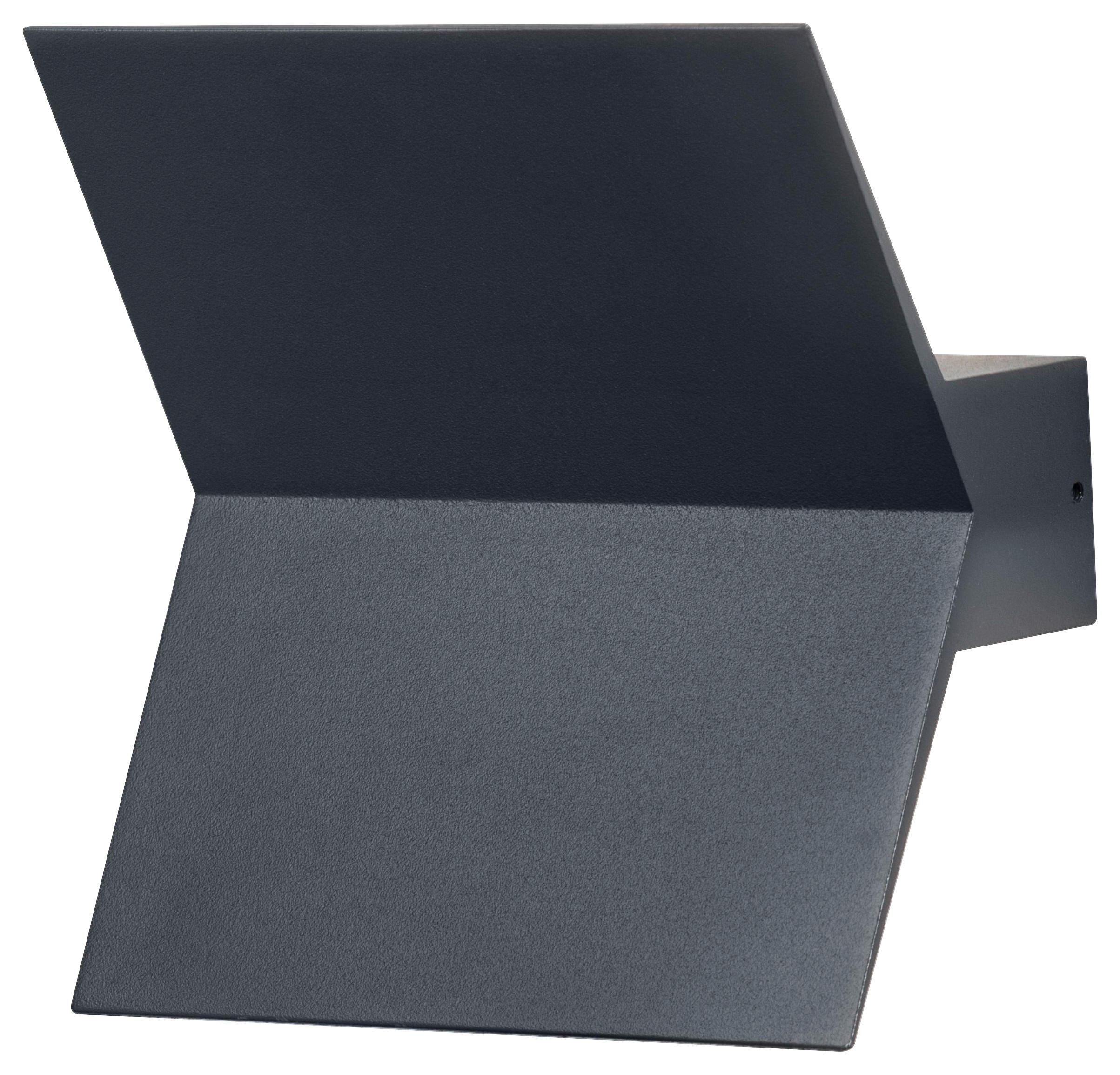AUßENWANDLEUCHTE Endura Style 17,7/16,9/8,4 cm   - Dunkelgrau, Basics, Kunststoff/Metall (17,7/16,9/8,4cm) - Ledvance