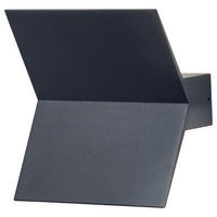 AUßENWANDLEUCHTE 17,7/16,9/8,4 cm   - Dunkelgrau, Basics, Kunststoff/Metall (17,7/16,9/8,4cm) - Ledvance