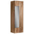 GARDEROBENSCHRANK Altholz, Eiche furniert, mehrschichtige Massivholzplatte (Tischlerplatte) geölt Eichefarben - Eichefarben/Silberfarben, Design, Glas/Holz (64/194/42,5cm) - Voglauer