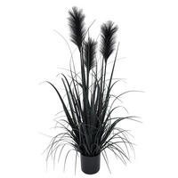 DEKOGRAS - Schwarz, Basics, Kunststoff/Metall (90cm) - Ambia Home